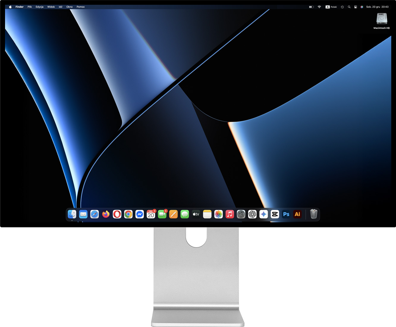 Kuycon P32K na stanowisku pracy